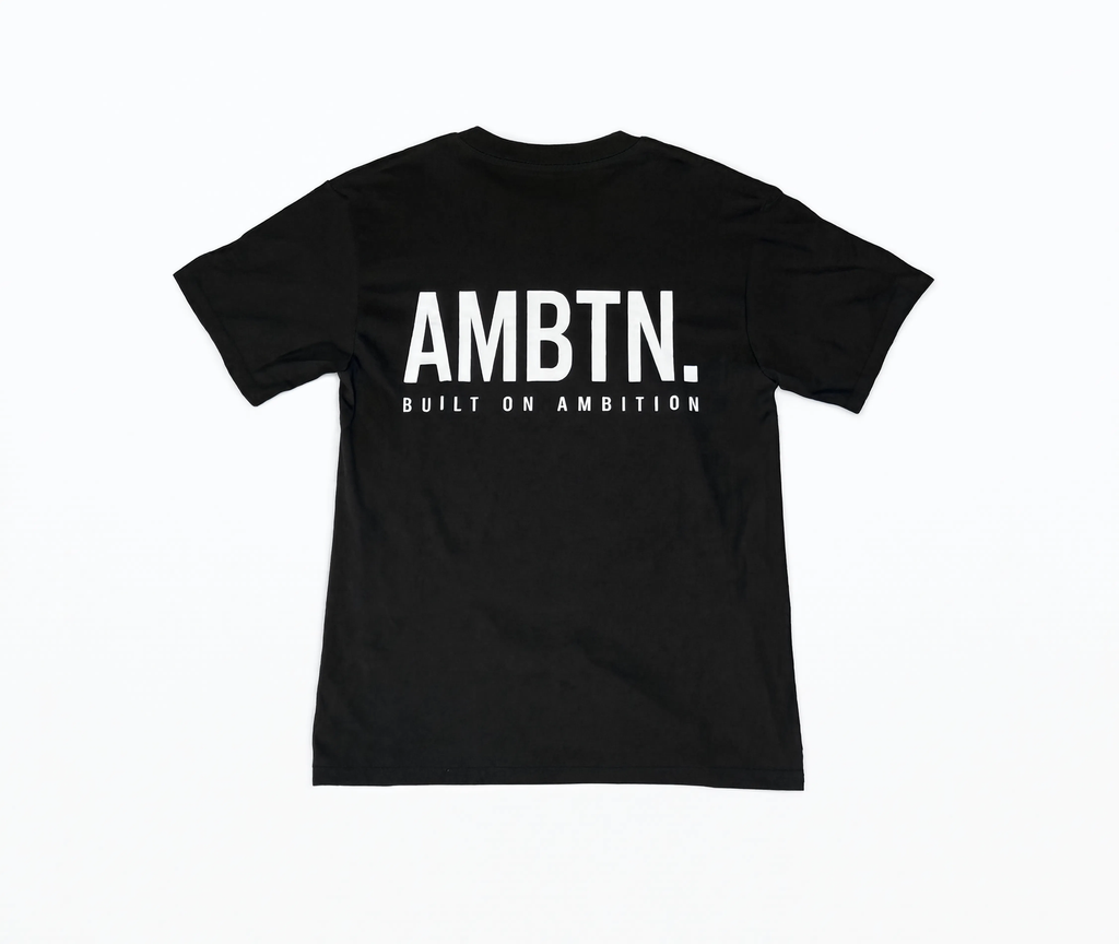AMBTN. T-Shirt — Noir