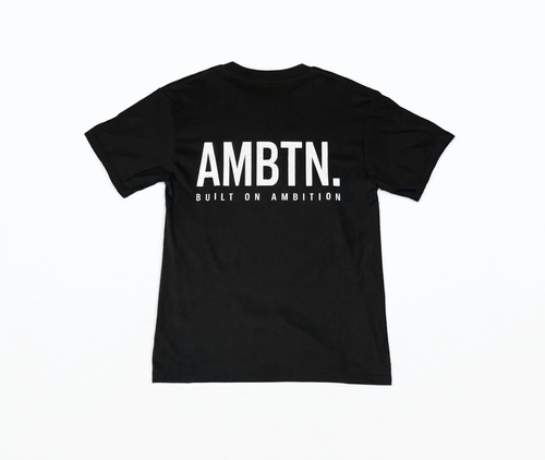 AMBTN. T-Shirt — Noir