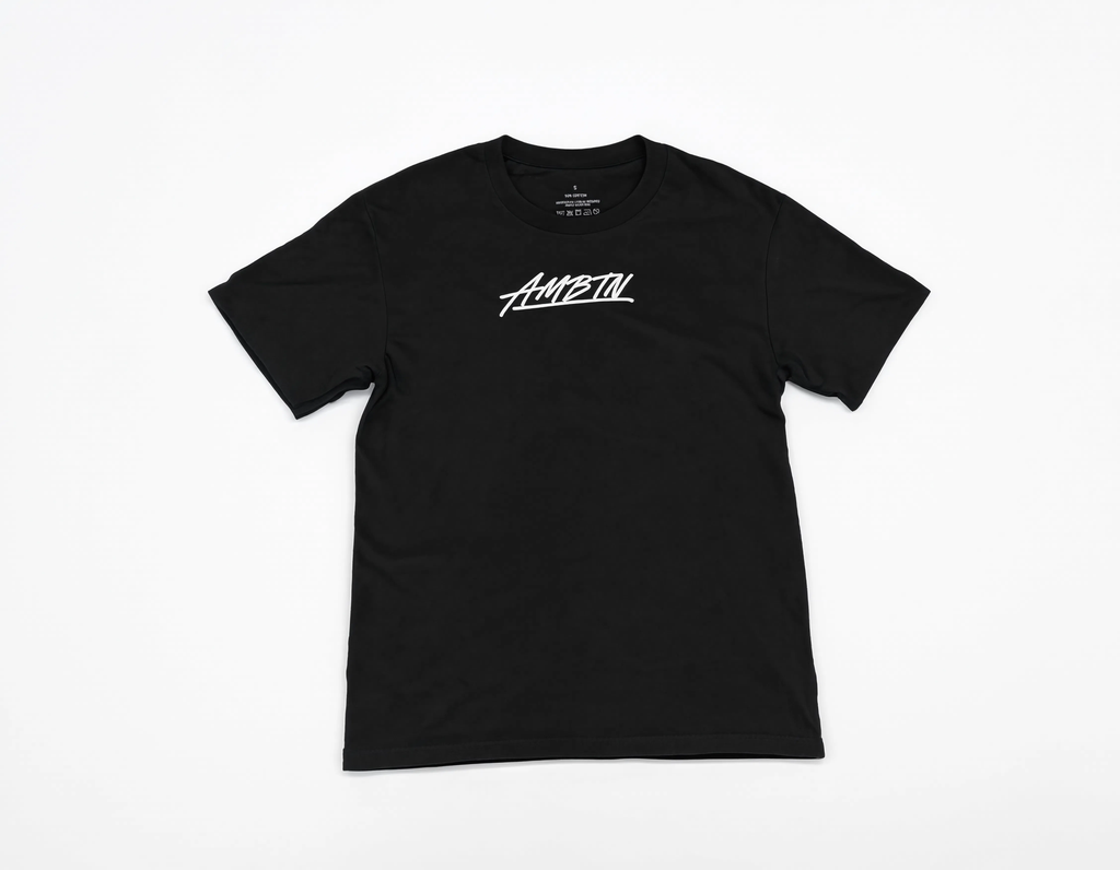 AMBTN. T-Shirt — Noir
