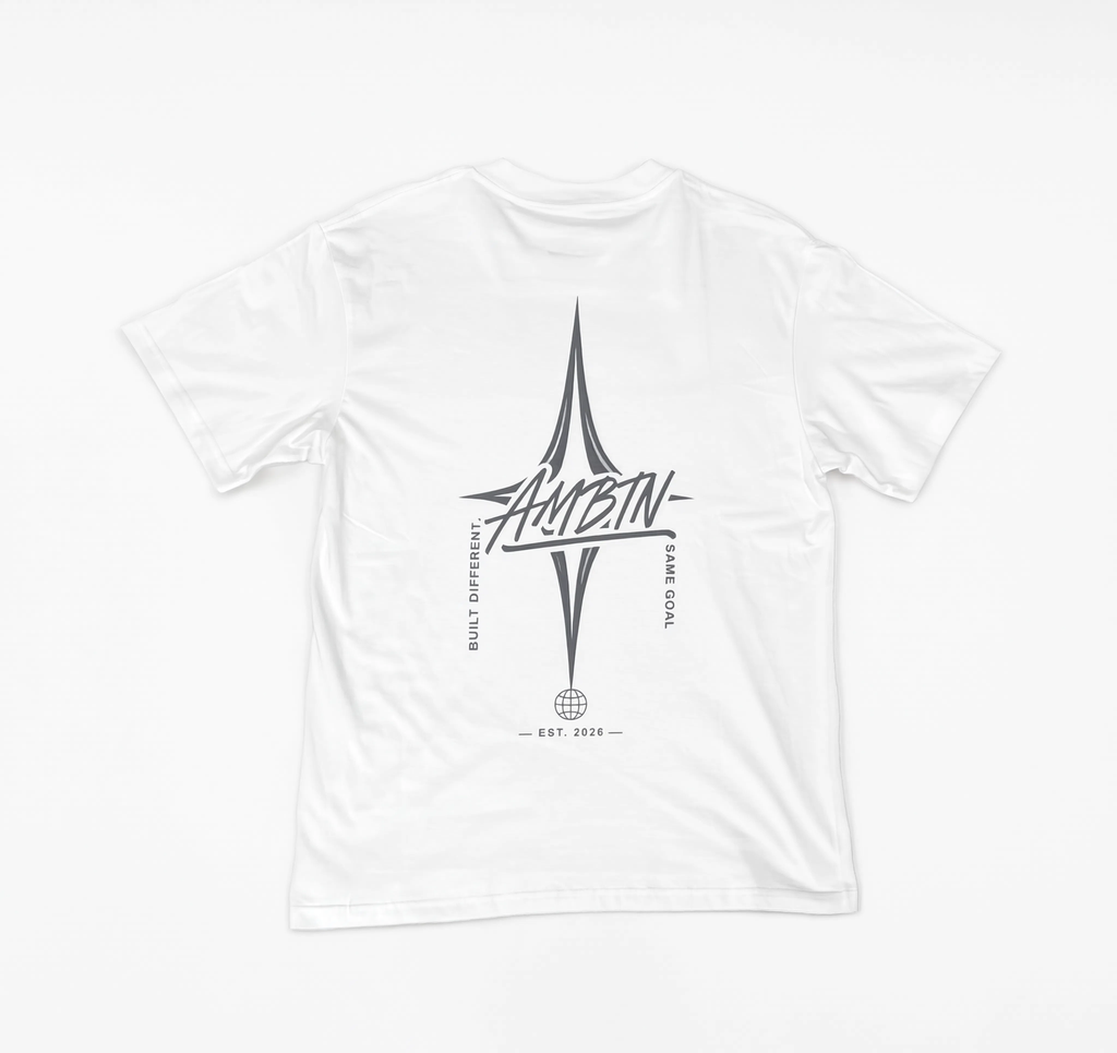 AMBTN. T-Shirt — Blanc